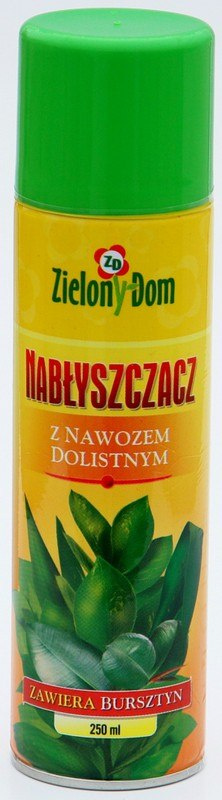 Nabłyszczacz Do Pielęgnacji Liści Nawóz i Wosk Pszczeli 250ml Spray Zielony Dom