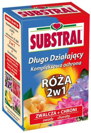 Róża 2w1 25ml Środek Owadobójczy i Grzybobójczy Do Zwalczania Szkodników i Chorób w Uprawach Roślin Substral