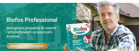 Biofos Preparat Biologiczny Do Szamb i Oczyszczalni Ścieków Proszek 25g Inco