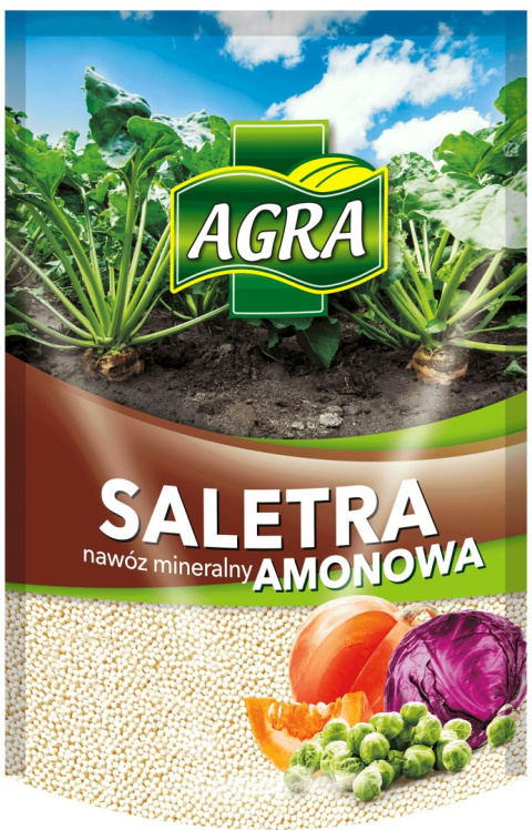 Nawóz Uniwersalny Saletra Amonowa Azotan Amonu Mineralny Granulat 10kg Agra