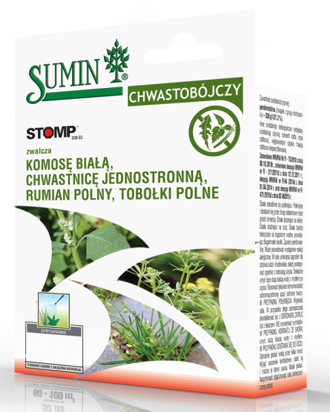 Stomp Aqua 455 CS 50ml Środek Chwastobójczy Na Chwasty Jednoliścienne i Dwuliścienne Sumin