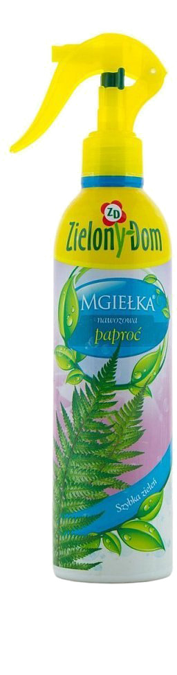 Nawóz Do Paproci Pompka Mgiełka Mineralny 300ml Zielony Dom