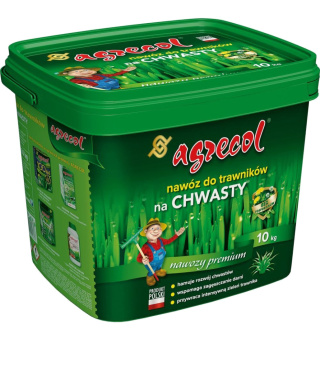 Nawóz Do Trawy Zachwaszczonej Mineralny Granulat 10kg Agrecol