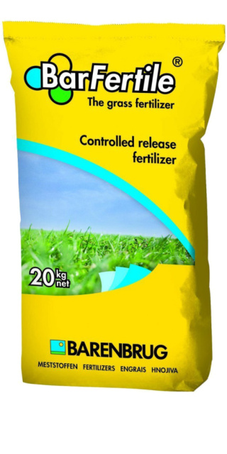 Nawóz Do Trawy Wiosenny Długodziałający Mineralny Granulat 20kg BarFertile Start Barenbrug