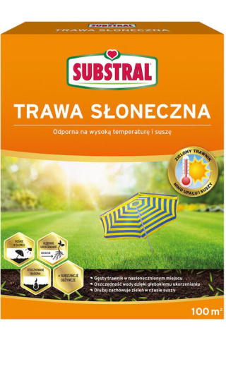 Trawa Odporna Na Suszę Substral Słoneczna Otoczkowana 2,25kg