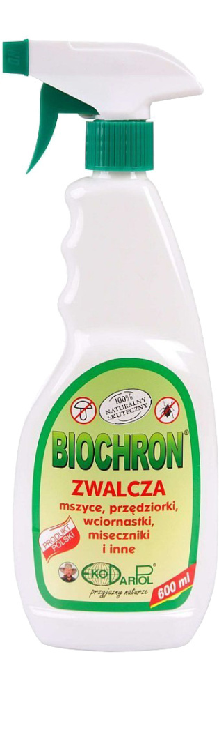 Biochron 600ml Ekologiczny Środek Owadobójczy i Grzybobójczy Płynny Wyciąg z Czosnku EkoDarPol