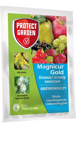 Magnicur Gold 2,5g Środek Grzybobójczy Do Zwalczania Chorób Grzybowych w Uprawach Roślin Protect Garden