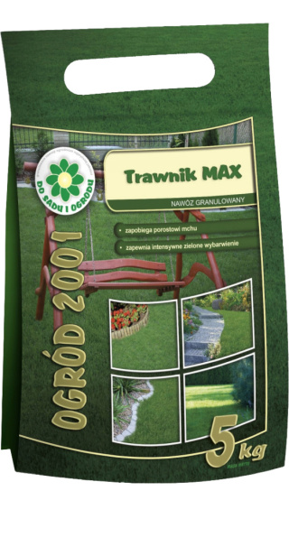 Nawóz Do Trawy Mineralny Granulat 5kg Trawnik MAX Siarkopol