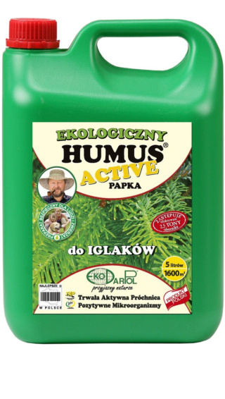 Humus Do Iglaków Płynny 5l Active Papka Ekodarpol