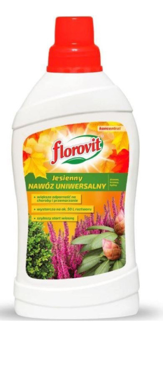 Nawóz Uniwersalny Jesienny Mineralny Płynny 1L Florovit