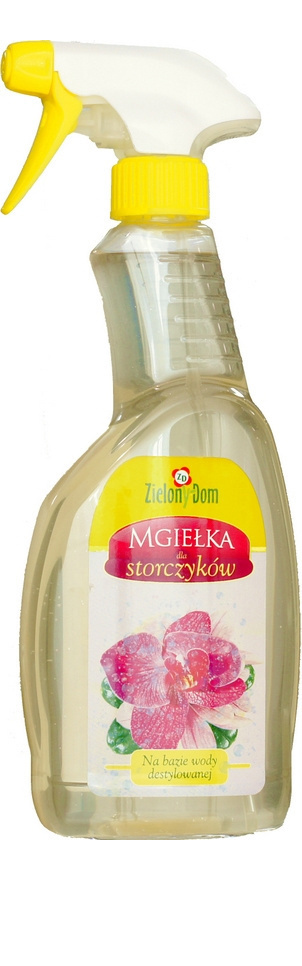 Nawóz Do Storczyków z Pompką Mineralny Płynny 750g Mgiełka Zielony Dom