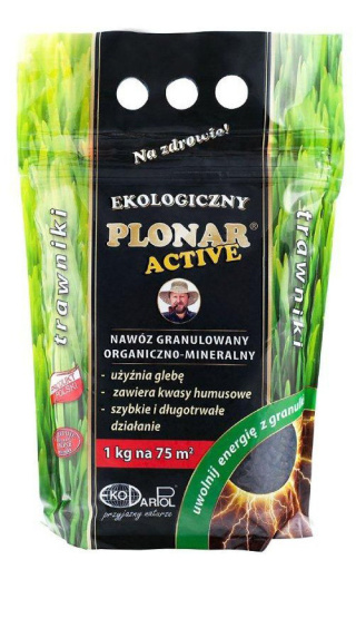 Nawóz Do Trawy Organiczny Granulat 1kg Plonar Active Ekodarpol