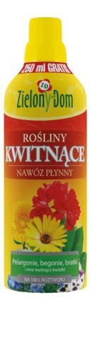 Nawóz Do Roślin Kwitnących Mineralny Płynny 750ml Zielony Dom