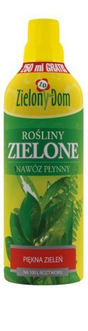 Nawóz Do Roślin Zielonych Mineralny Płynny 750ml Zielony Dom