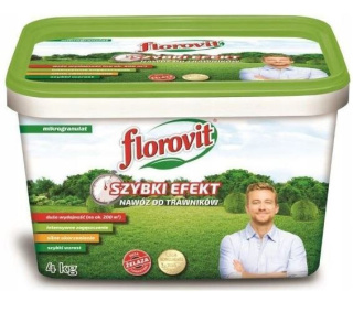 Nawóz Do Trawy Szybki Efekt Mineralny Granulat 4kg Florovit