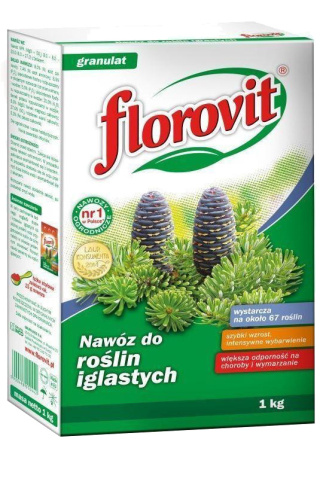 Nawóz Do Iglaków Mineralny Granulat 1kg Florovit