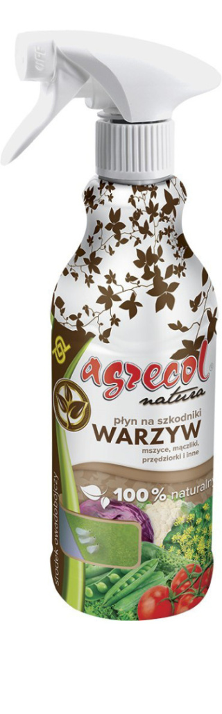 Płyn Na Szkodniki Warzyw Naturalny 500ml Opryskiwacz Natura Agrecol