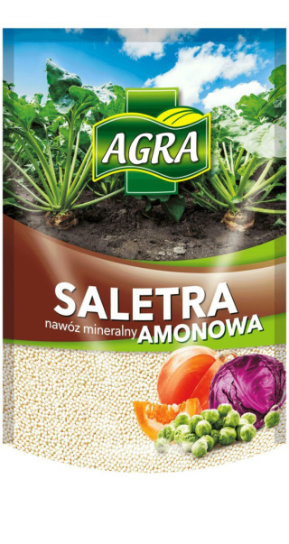 Nawóz Uniwersalny Saletra Amonowa Azotan Amonu Mineralny Granulat 5kg Agra