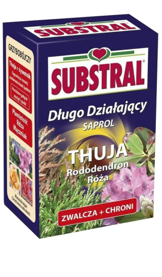 Saprol Thuja 100ml Fungicyd Środek Grzybobójczy Do Zwalczania Chorób Grzybowych w Uprawach Roślin Substral