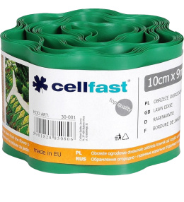 Obrzeże trawnikowe faliste zielone 10cmx9m Cellfast