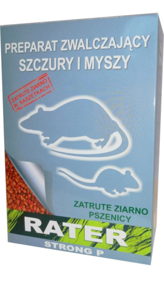 Trutka Na Szczury i Myszy Zatrute Ziarno 500g Rater P Themar