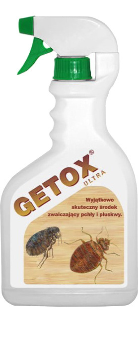 Getox Ultra 600ml Środek Owadobójczy Na Pluskwy i Pchły Themar