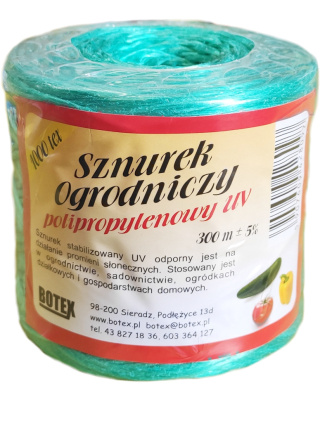 Sznurek Ogrodniczy TEX 1000 Polipropylenowy UV 300mb Botex