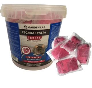 Trutka Na Myszy i Szczury Pasta 1kg Escarat Garden Lab