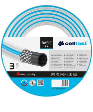 Wąż Ogrodowy 3/4" Trzy Warstwowy 20mb 10-420 Basic Cellfast