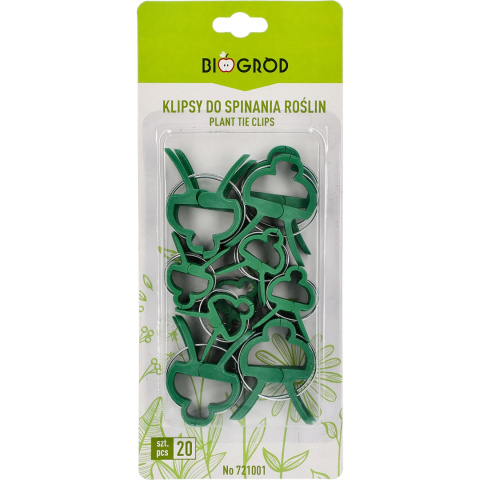 Klipsy Zapinki Do Spinania Roślin 20szt 721001 Bioogród