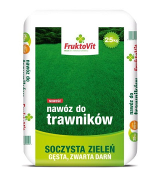 Nawóz Do Trawy Mineralny Granulat 10kg Plus Fruktovit