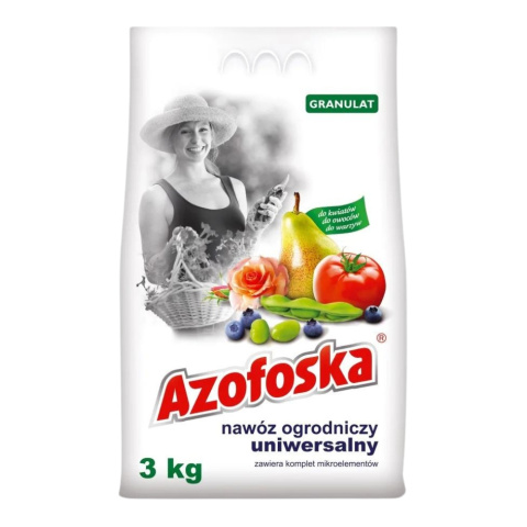 Nawóz Uniwersalny Mineralny Granulat 3kg Worek Azofoska