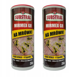 Środek Na Mrówki Proszek 2 x 250g Solniczka Środek Owadobójczy Do Zwalczania Mrówek Mirmex GR Substral
